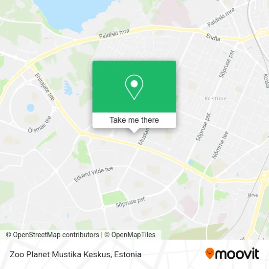 Zoo Planet Mustika Keskus map