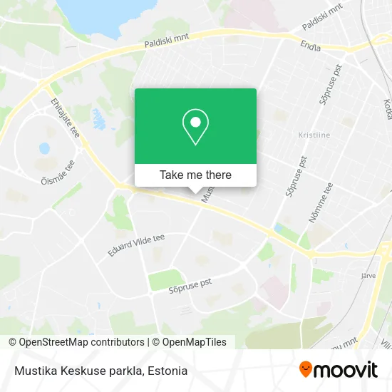 Mustika Keskuse parkla map