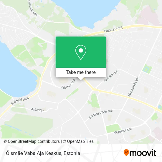 Карта Õismäe Vaba Aja Keskus