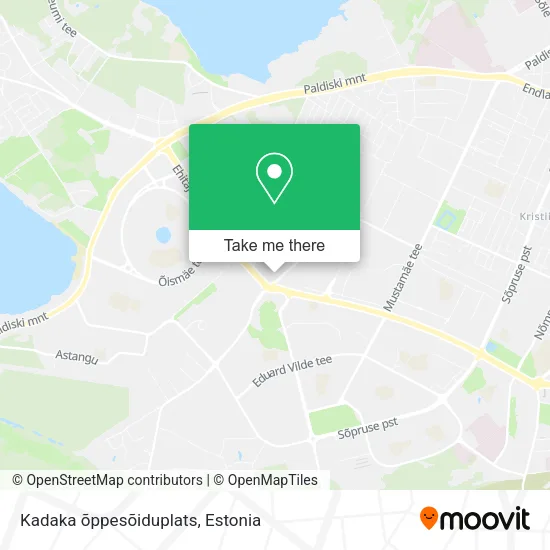 Kadaka õppesõiduplats map