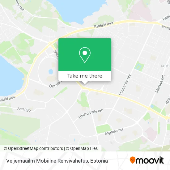 Карта Veljemaailm Mobiilne Rehvivahetus