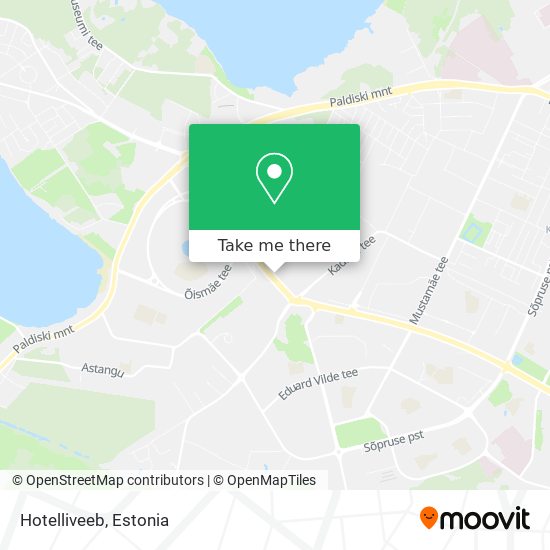 Hotelliveeb map