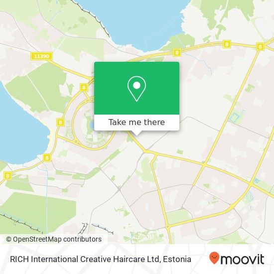 Карта RICH International Creative Haircare Ltd