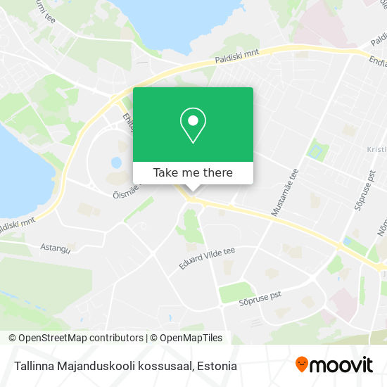 Карта Tallinna Majanduskooli kossusaal