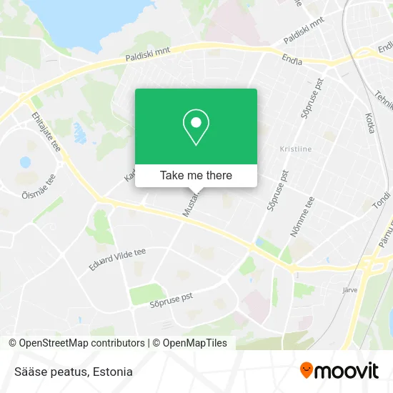 Sääse peatus map