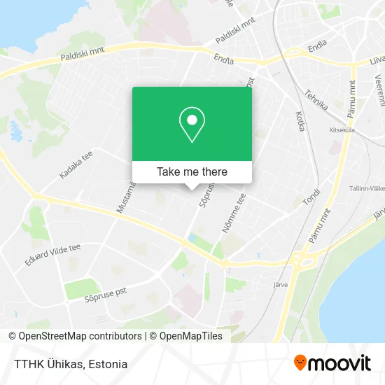 TTHK Ühikas map