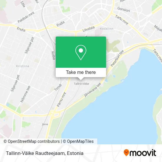 Tallinn-Väike Raudteejaam map