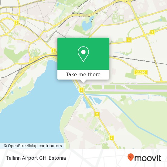 Tallinn Airport GH map