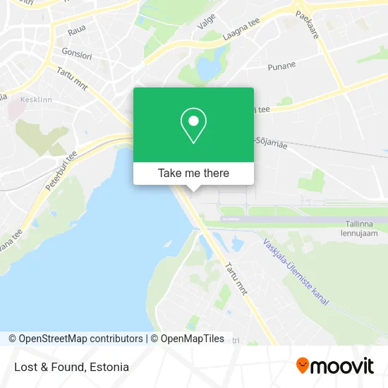 Lost & Found map