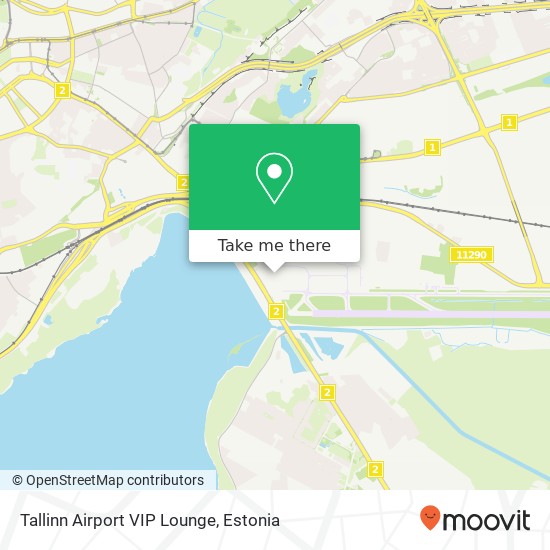 Tallinn Airport VIP Lounge map