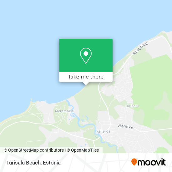 Türisalu Beach map