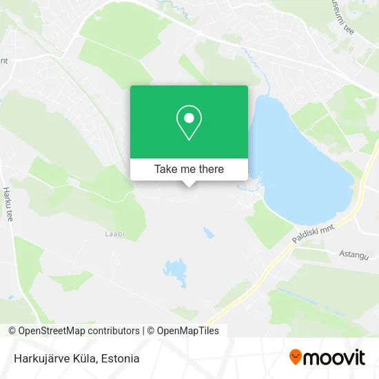 Карта Harkujärve Küla