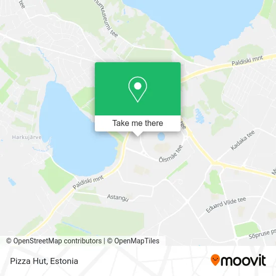 Карта Pizza Hut