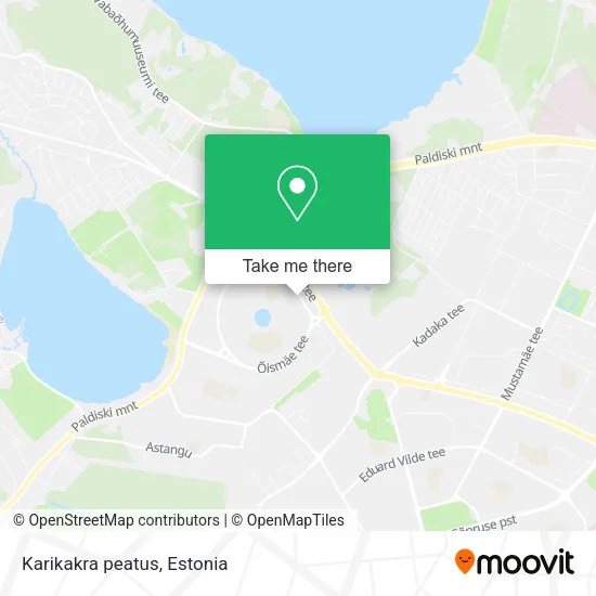 Karikakra peatus map