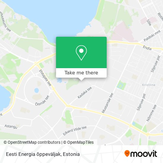 Eesti Energia õppeväljak map