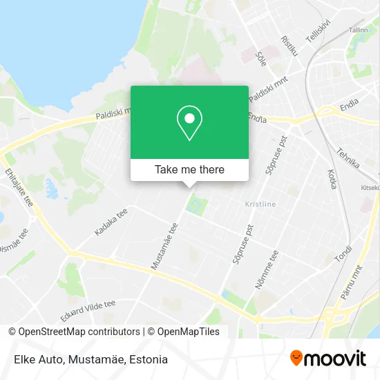 Карта Elke Auto, Mustamäe