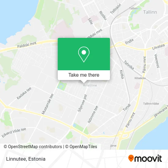 Карта Linnutee