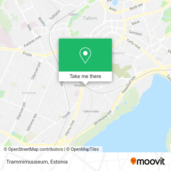 Trammimuuseum map