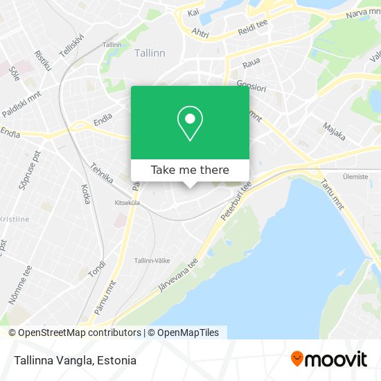 Tallinna Vangla map