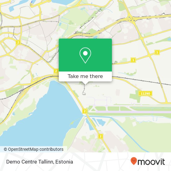 Demo Centre Tallinn map