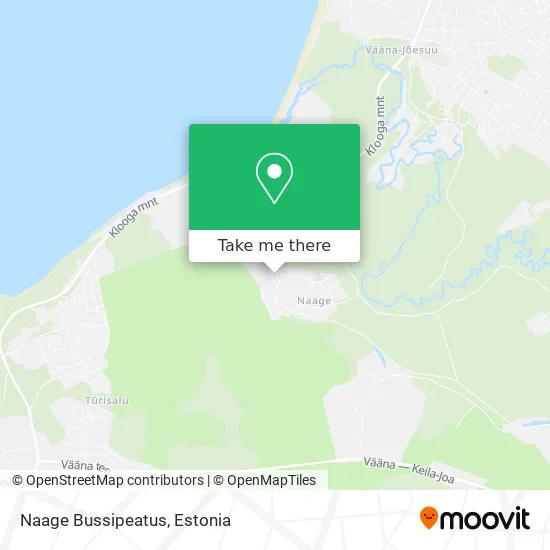 Карта Naage Bussipeatus