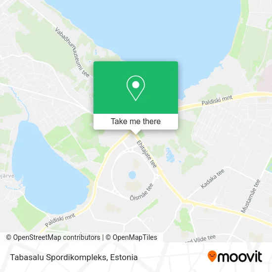 Карта Tabasalu Spordikompleks
