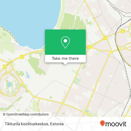 Tikkurila koolituskeskus map