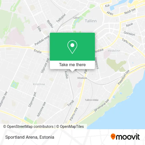 Sportland Arena map