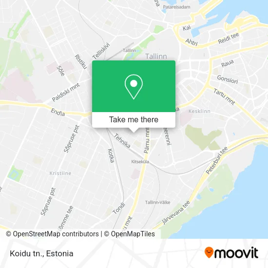 Koidu tn. map
