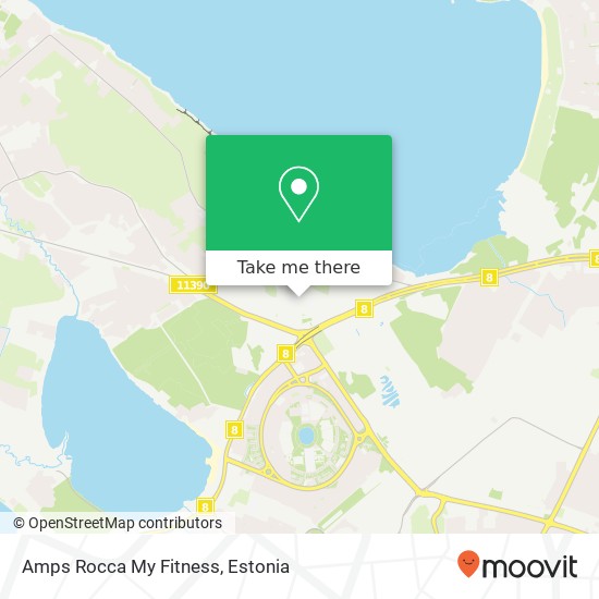 Amps Rocca My Fitness map