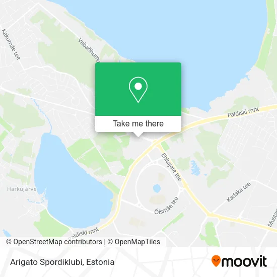 Карта Arigato Spordiklubi