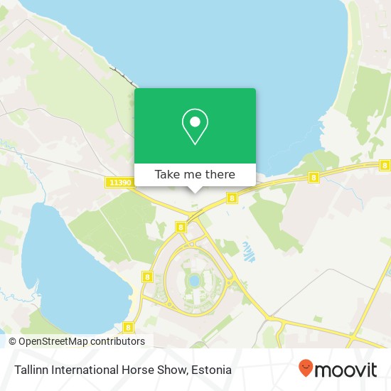 Tallinn International Horse Show map