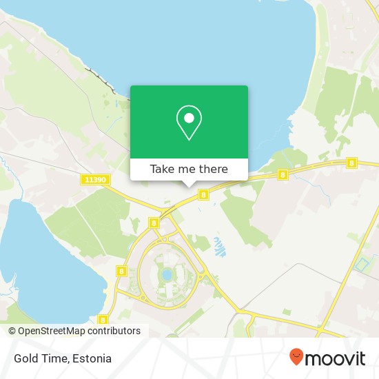 Gold Time map