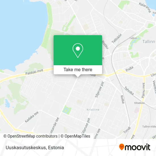 Карта Uuskasutuskeskus