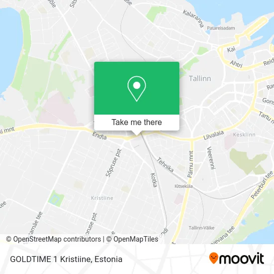 Карта GOLDTIME 1 Kristiine