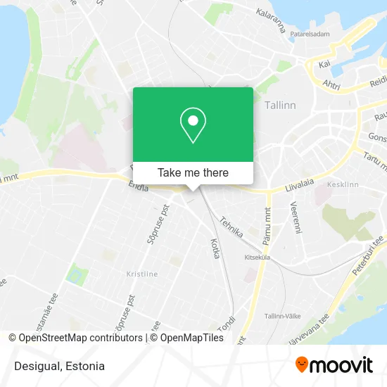 Desigual map