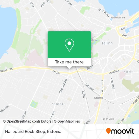 Nailboard Rock Shop map