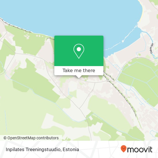 Inpilates Treeningstuudio map