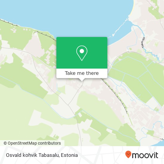 Карта Osvald kohvik Tabasalu
