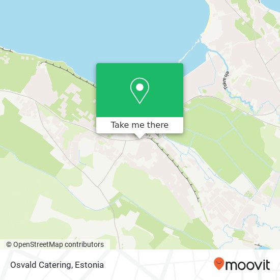 Osvald Catering map