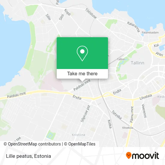 Lille peatus map