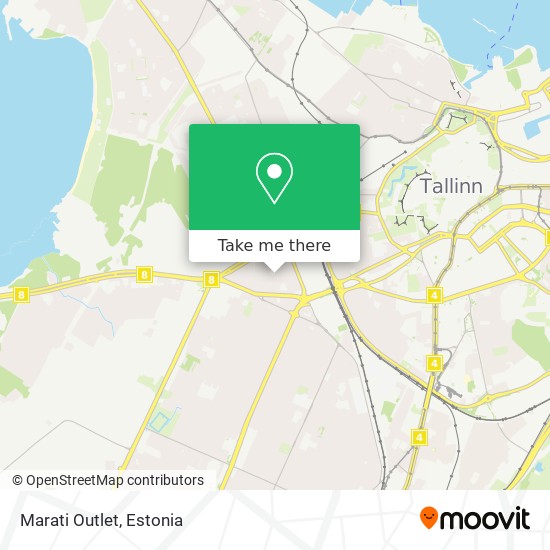 Карта Marati Outlet