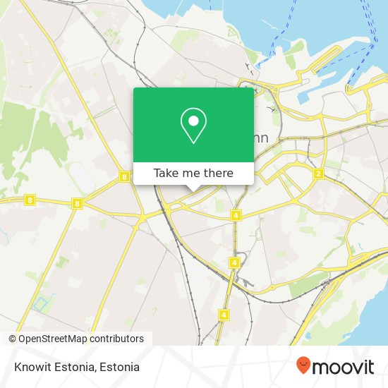 Карта Knowit Estonia