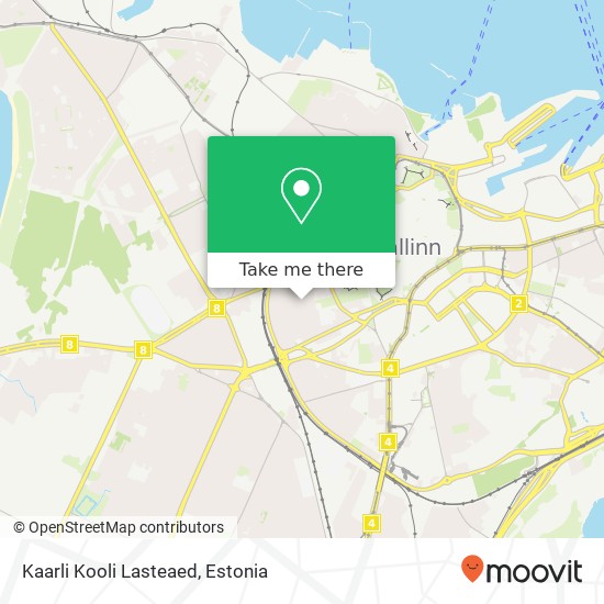 Kaarli Kooli Lasteaed map