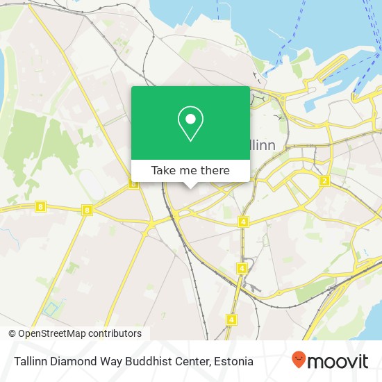 Карта Tallinn Diamond Way Buddhist Center