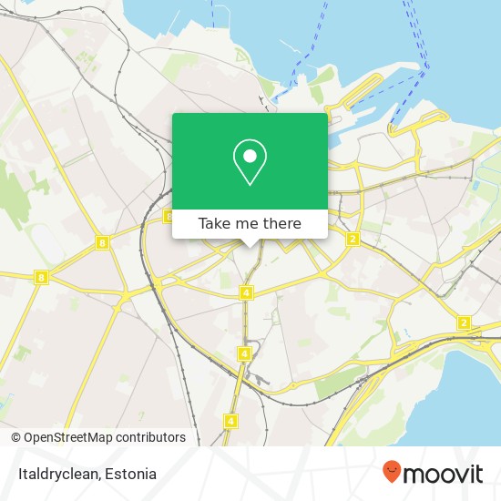 Italdryclean map