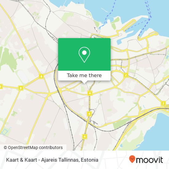 Карта Kaart & Kaart - Ajareis Tallinnas