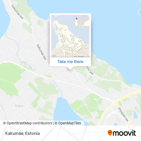 Карта Kakumäe