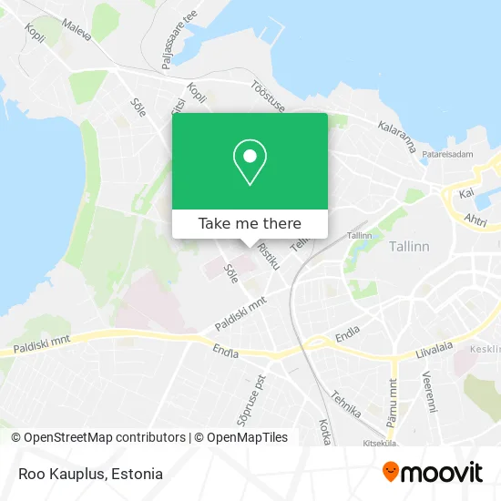 Карта Roo Kauplus