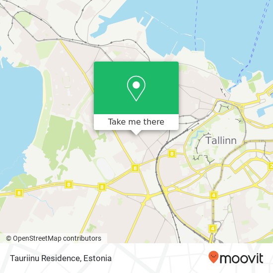 Tauriinu Residence map